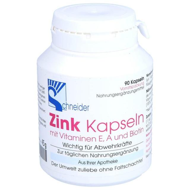 ZINK KAPSELN mit Vitamin E.A.Biotin product image