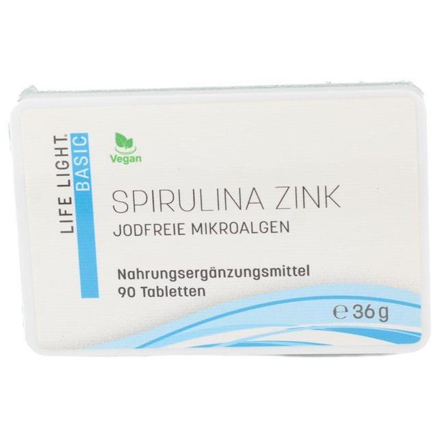 ZINK SPIRULINA hefefrei Tabletten product image