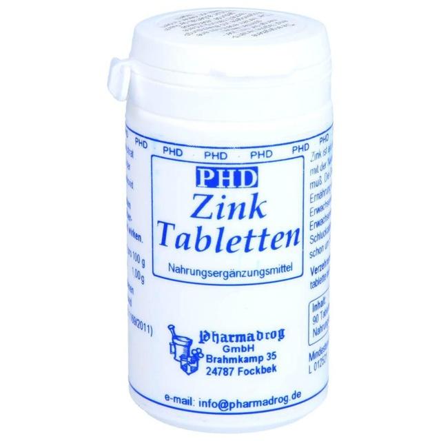 Zink Tabletten, 90 St Tabletten product image