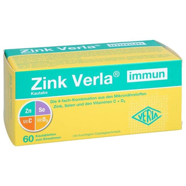 ZINK VERLA immun Kautabs product image
