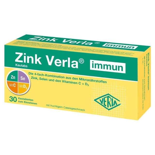 ZINK VERLA immun Kautabs product image
