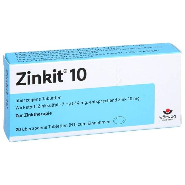 ZINKIT 10 überzogene Tabletten product image