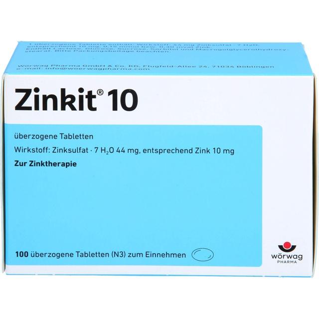 ZINKIT 10 überzogene Tabletten product image