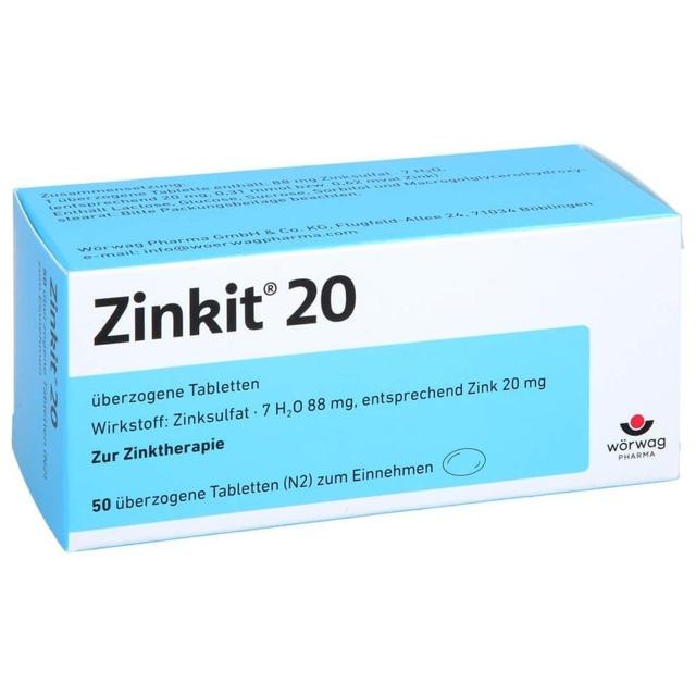 ZINKIT 20 überzogene Tabletten product image