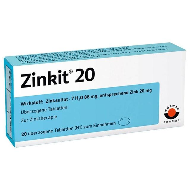 ZINKIT 20 überzogene Tabletten product image