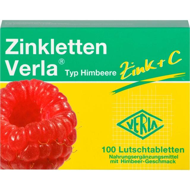 ZINKLETTEN Verla Himbeere Lutschtabletten product image
