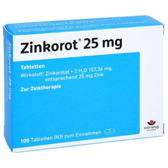 ZINKOROT 25 mg Tabletten product image