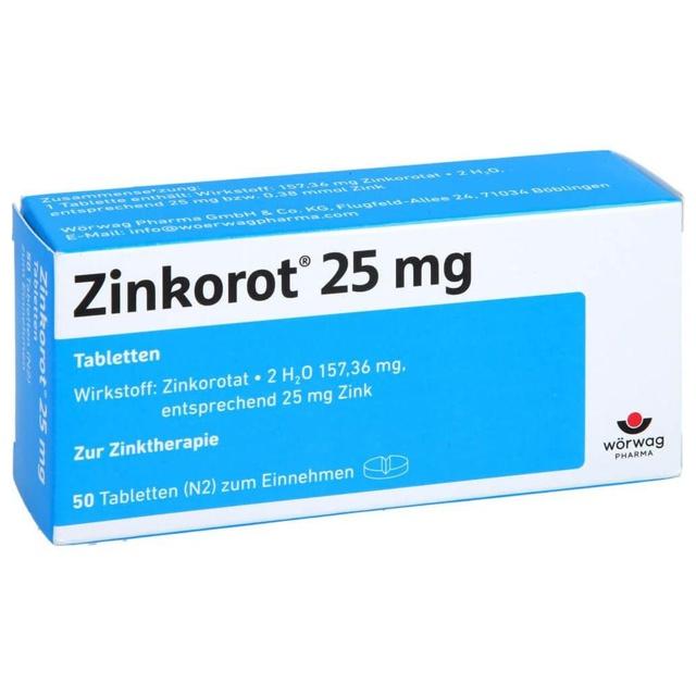 ZINKOROT 25 mg Tabletten product image