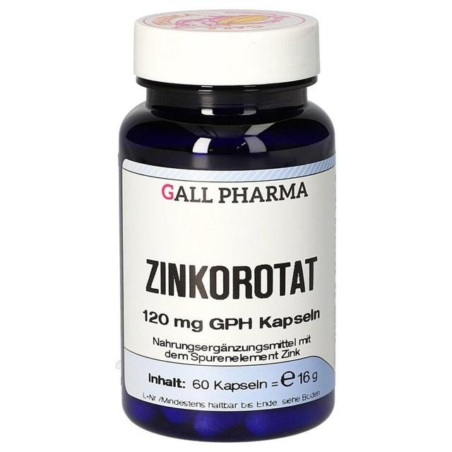 ZINKOROTAT 120 mg GPH Kapseln product image