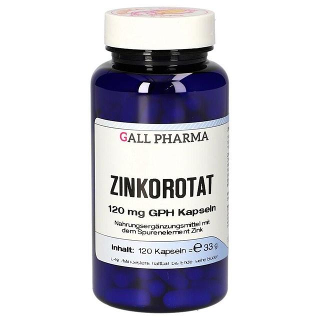 ZINKOROTAT 120 mg GPH Kapseln product image