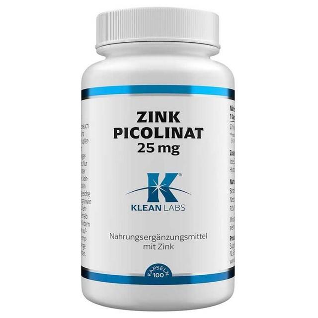 Zinkpicolinat 25 mg Kapseln, 100 St Kapseln product image