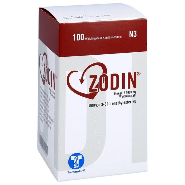 ZODIN Omega-3 1000 mg Weichkapseln product image