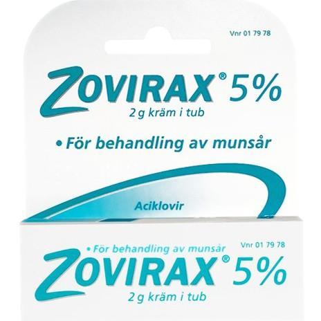 Zovirax, kräm 5 %, 2 g product image